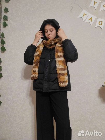 Шарф длинный