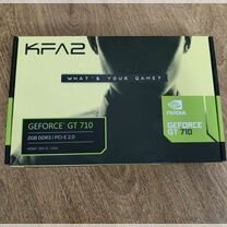 Видеокарта Nvidia gt 710 новая