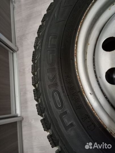 Зимние шипованные колеса в сборе r 14 на ваз