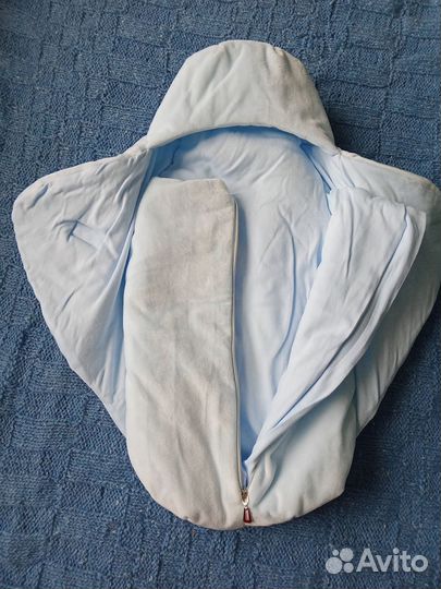 Конверт на выписку для мальчика весна/осень