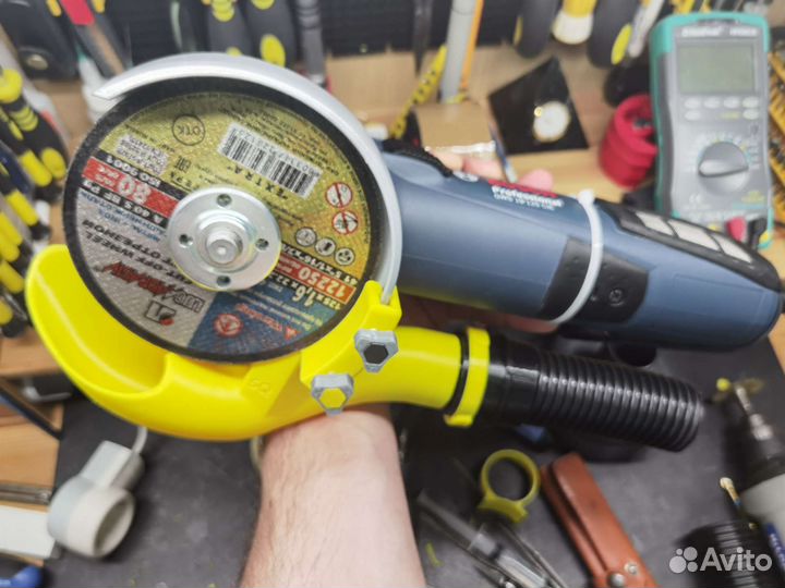 Пылеотвод для запила плитки