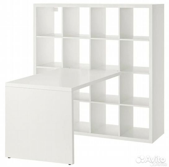 Пристовной стол к стелажу икея (IKEA)