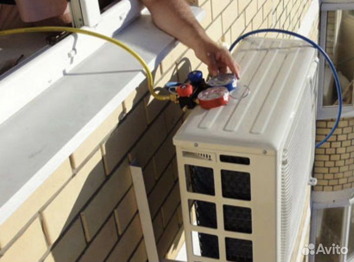 Чистка кондиционера,заправка,ремонт и обслуживание