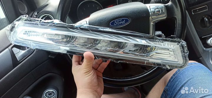 Дневные ходовые огни дхо мондео 4 рест комплект