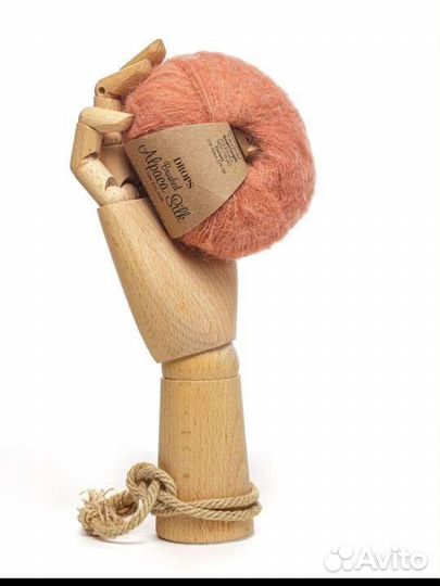 Пряжа для вязания Drops Brushed Alpaca Silk, 4 мот