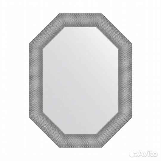 Зеркало Evoform Octagon BY 7291 66x86 серебряная
