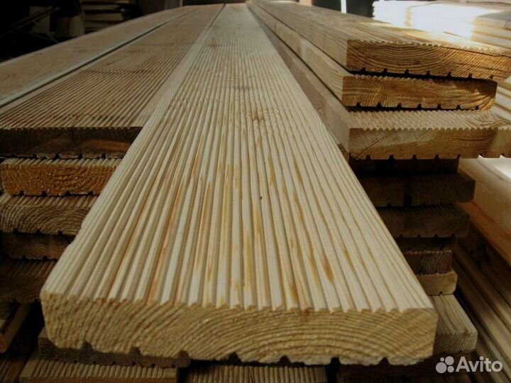 Доски лиственницы камерной сушки 30x150 мм для про