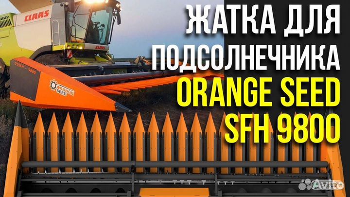 Жатка Orange Seed SFH 9800, 2023