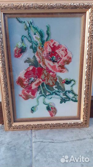 Картина бисером разм4030