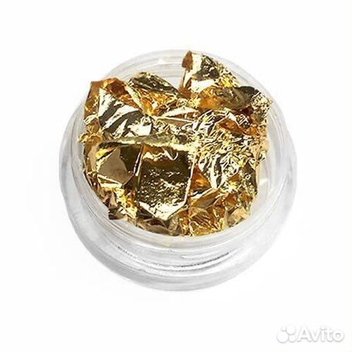 Поталь в баночке - Золото