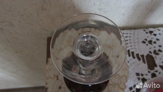 Фужер СССР марганцевое стекло
