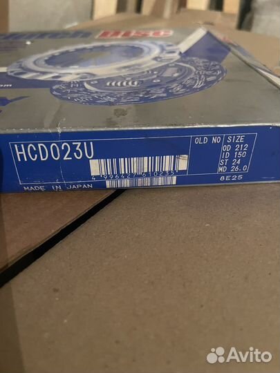 Диск сцепления exedy 212 mm