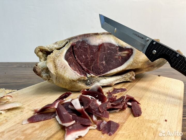 Гуси копченые и вяленные, колбасы казылык, курахан