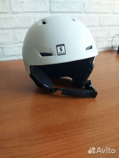 Шлем Salomon Icon Lt white, размер S, цвет белый