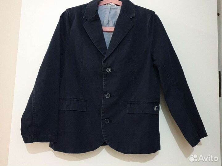Пиджак школьный 128