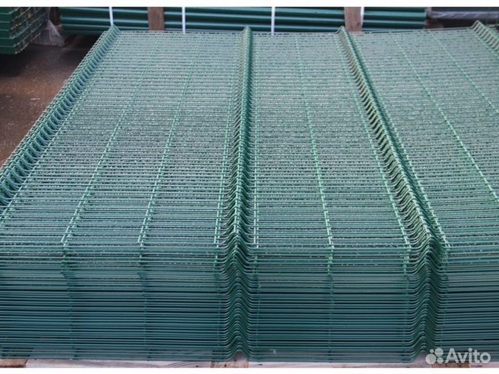 Забор из 3D панелей