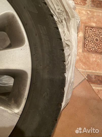 R17 Pirelli Ice Zero 215/50, PCD 5x105 DIA 38