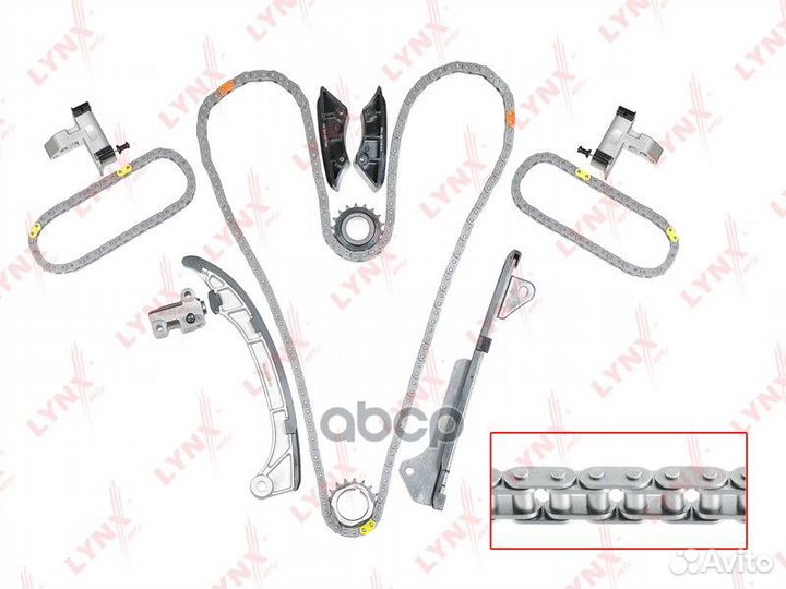 Комплект цепи грм TK0060 lynxauto