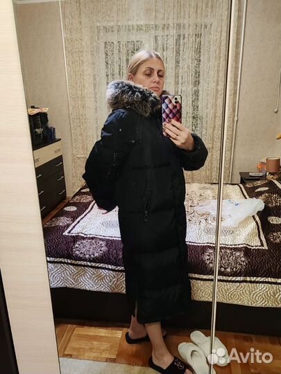 Пуховик зимний женский