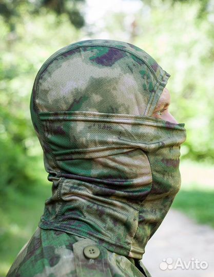 Балаклава тактическая мох, мульткам