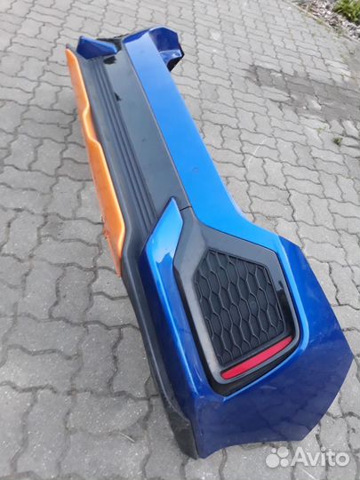 Бампер задний Honda Civic Хэтчбек 2018 г