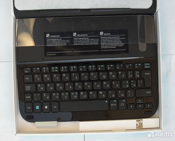 Logitech клавиатура для планшета Bluetooth