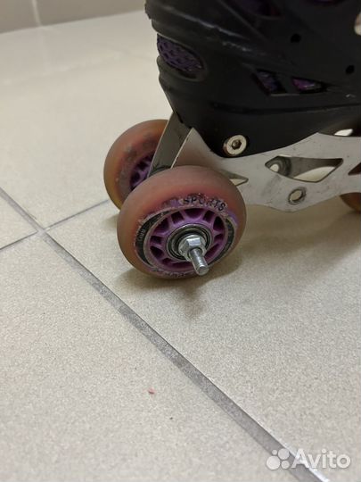 Роликовые коньки детские раздвижные