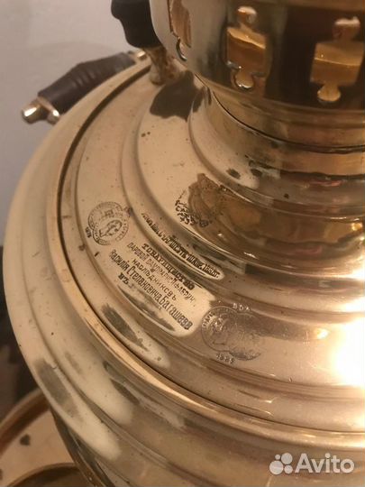 Самовар баташева с медалями (репа)