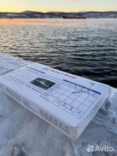 Филе Трески на коже морское