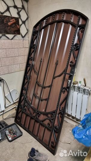 Калитки ворота козырьки холодная ковка