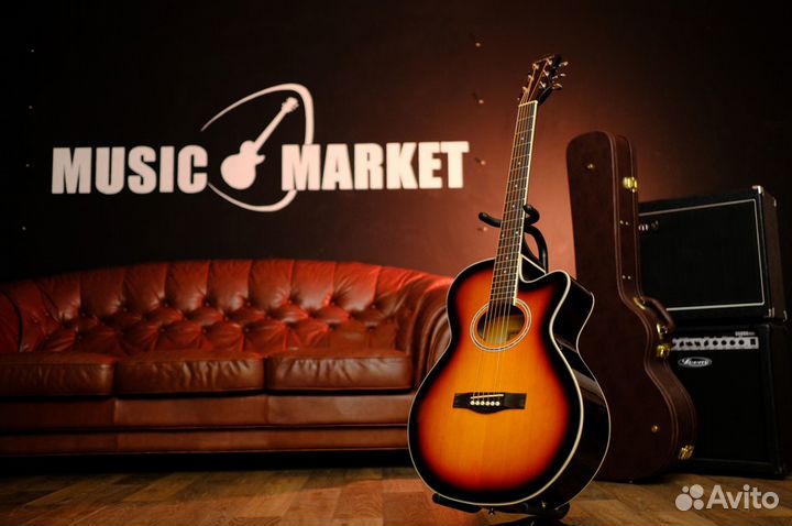 Электроакустическая гитара (Комплект)