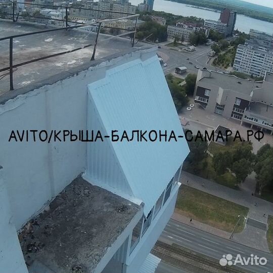 Ремонт крыши балкона Замена, монтаж, кровли лоджии