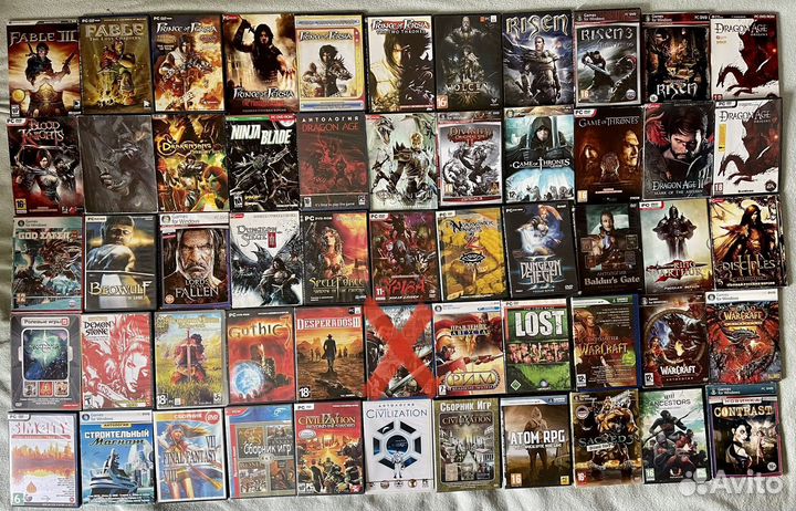 Компьютерные игры в боксах