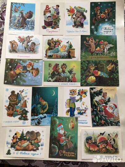 Открытки художника Зарубина