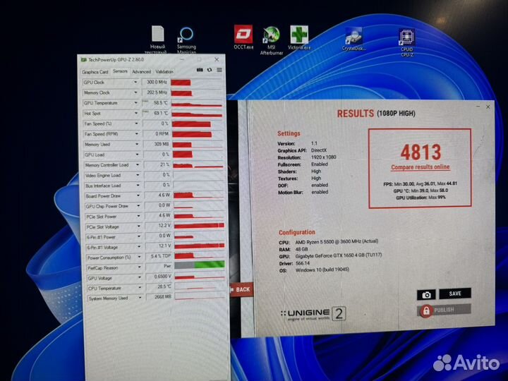 Видеокарта gigabyte gtx 1650 4gb