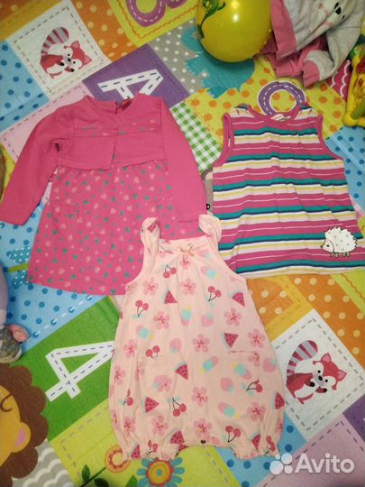 Детские вещи пакетом для девочек