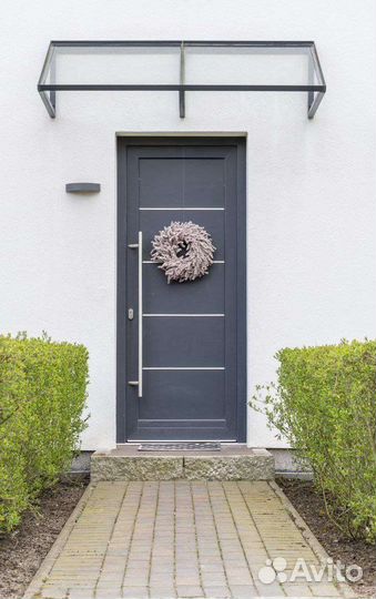 Металлический козырек