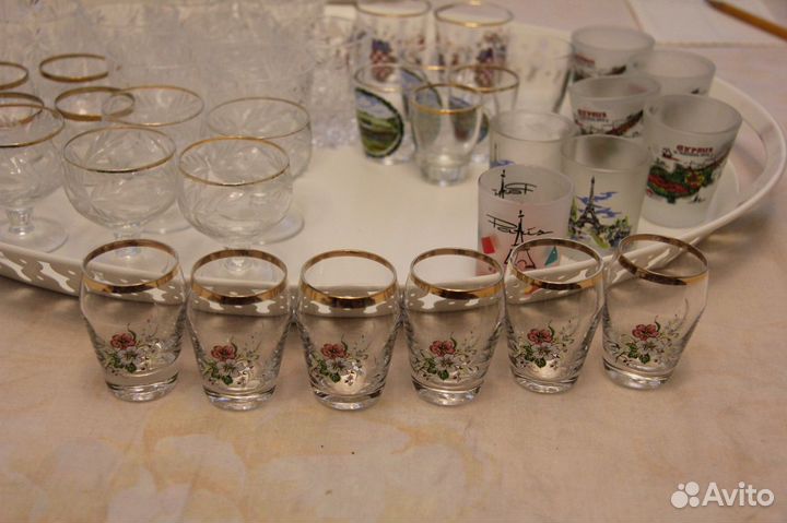 Рюмки стеклянные