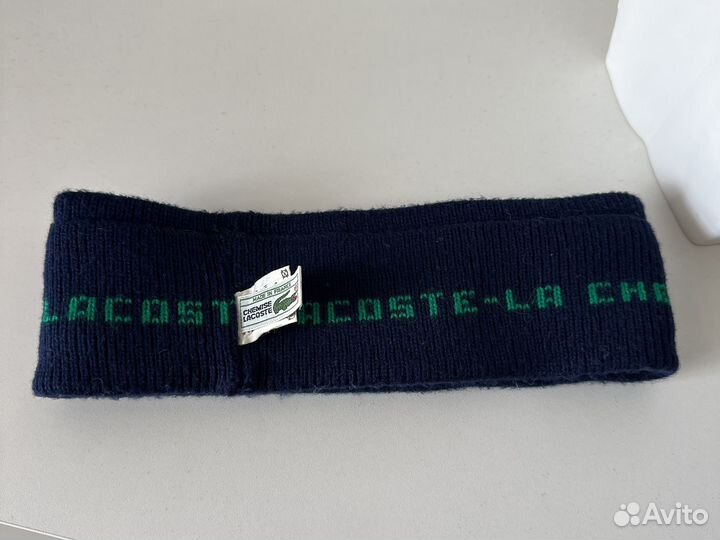 Шапка -полоска Lacoste