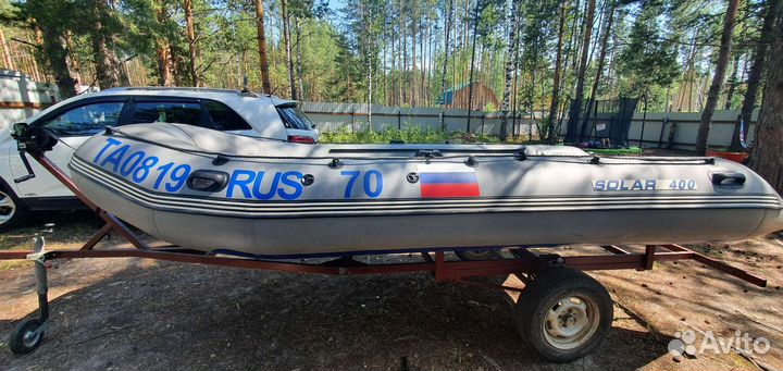 Лодка пвх (Solar 400) +Yamaha 25