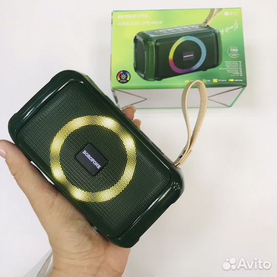 Колонка Bluetooth 5Вт BR17 microSD USB AUX FM