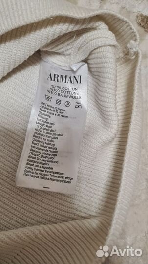 Свитер бренда Armani.Пр-во Италия.Р-р XXL