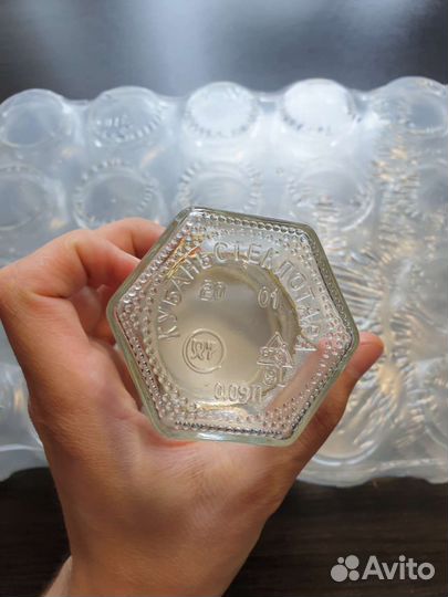 Стеклобанка твист шестигранник 90мл