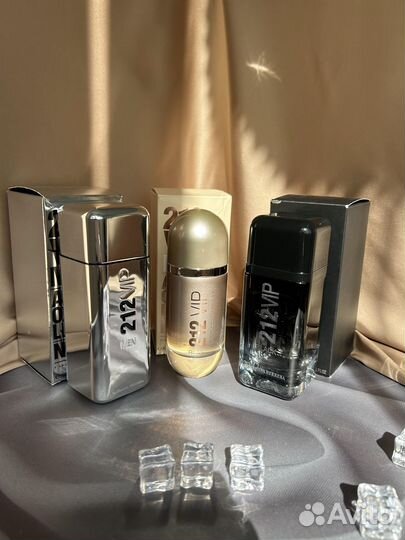 Духи мужские и женские 212 VIP Carolina Herrera 10