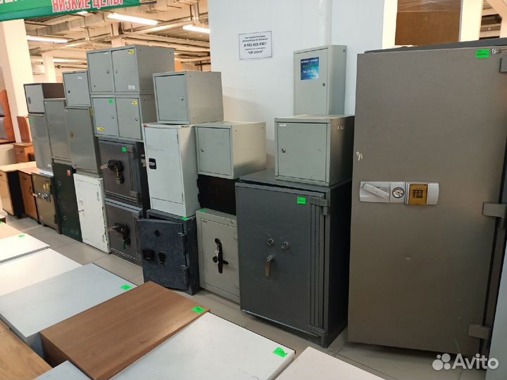 Сейфы И шкафы металлические Б.У. Этот товар в Екат