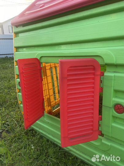 Детский игровой домик уличный пластиковый