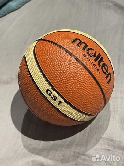 Баскетбольный мяч molten 1 сувенирный или детский