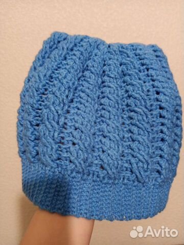 Шапка вязаная (ручная работа)