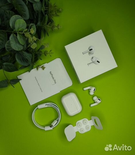 AirPods Pro 1:1(шумоподавление) +чехол в подарок