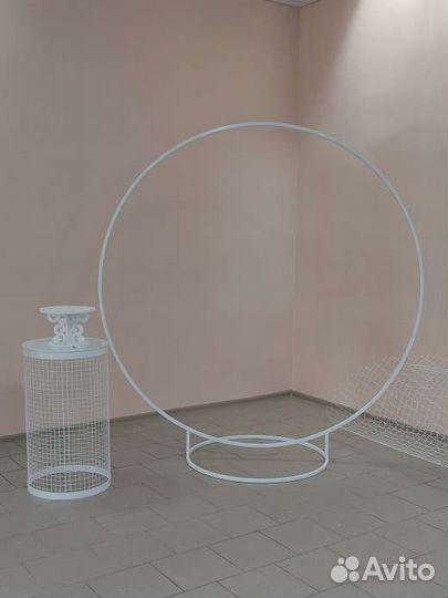 Каркас круглый в аренду (для шаров и банера)